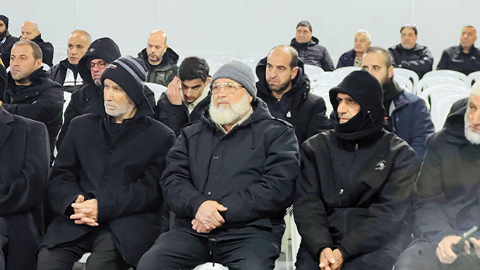 الشيخ علي الدنف ضيف اللقاء الثالث ضمن اسبوع الدعوة إستقبالاً لشهر رمضان في جلجولية 